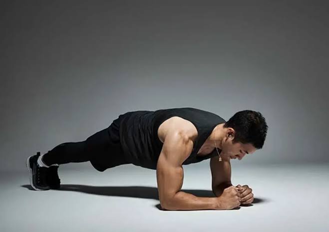 Plank Hold demonstration