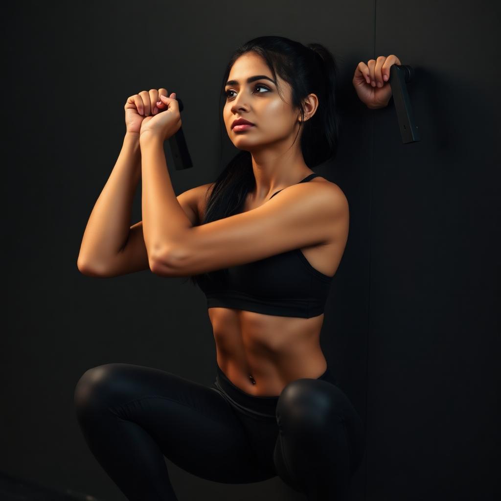 Squat Hold demonstration